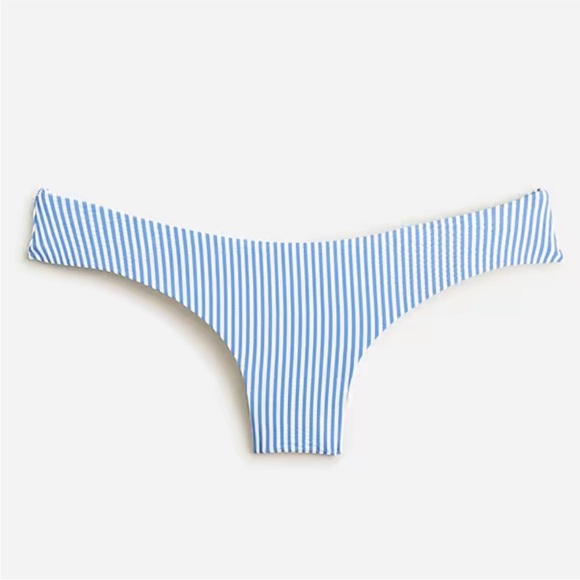 J. Crew Other - J. Crew - Hipster bikini bottom in seersucker - Size M -NWT